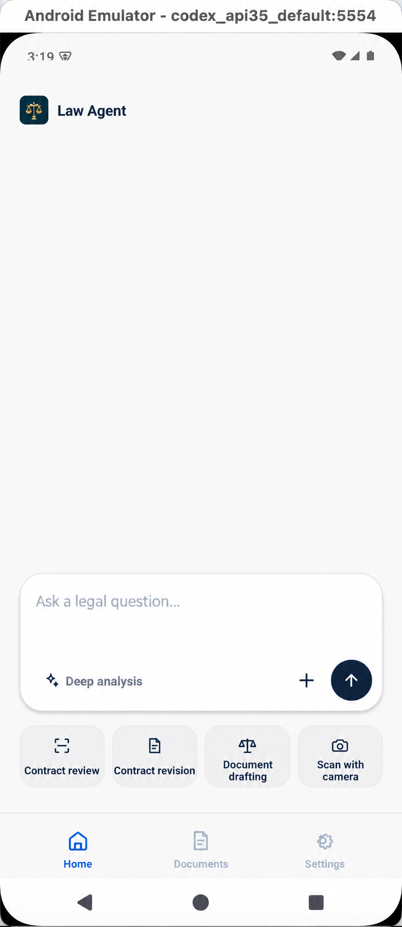 Law Agent Android version preview